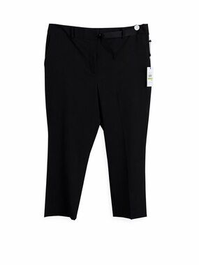DKNY Women's Black Dress Pants Size 14 NWT Work Office Career